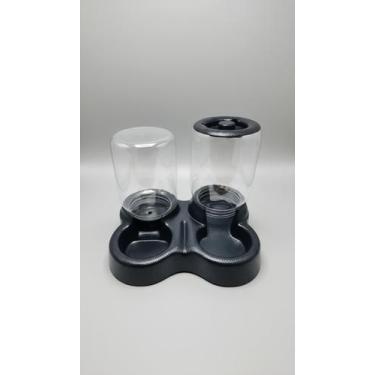 Imagem de Comedouro e Bebedouro Duplo Automático Pet 3L - Congratulations Store
