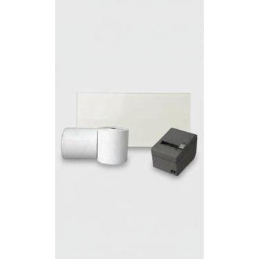 Imagem de Bobina Térmica 80x80mm 80m Branco Kit c/ 16 Unidades - Congratulations