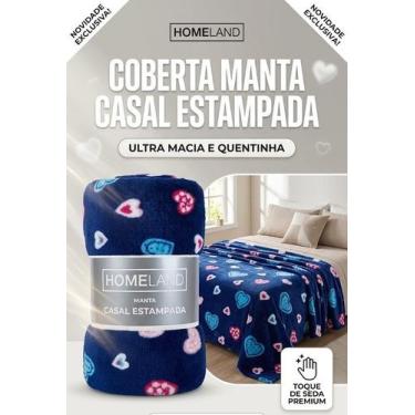Imagem de Manta Casal Estampada Coberta Microfibra Soft Homeland - Home Land