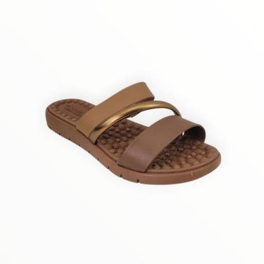 Imagem de Sandália Flat Modare Ultra Confort Feminino Adulto Ref. 7162.332, Cara