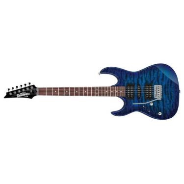 Imagem de Guitarra Canhota RG GIO Blue Burst Ibanez GRX70QAL-TBB