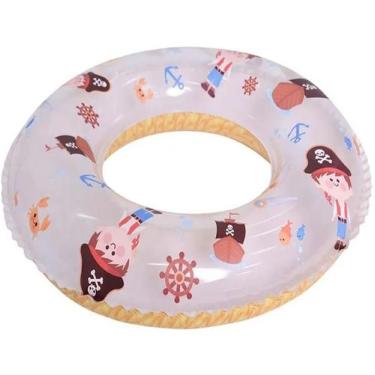 Imagem de Boia inflável Infantil Praia e Piscina Para Criança 60cm - Multilaser