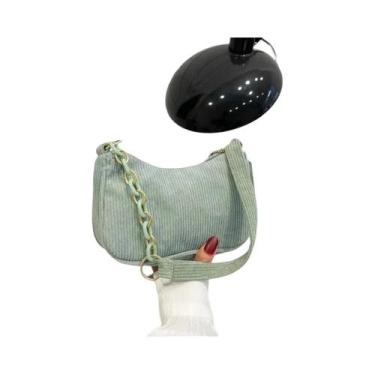 Imagem de Bolsa De Ombro Mini De Feltro Para Mulheres, Cor Sólida, Retro, Casual