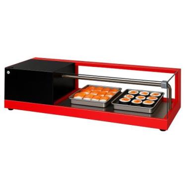 Imagem de BC-VFRS900 - Vitrine Refrigerada Sushi Beta 90cm Vermelha - 127V - Ome