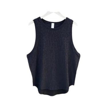 Imagem de Blusa Feminina De Verão Sem Mangas Para Pilates E Yoga, Top Solto De S