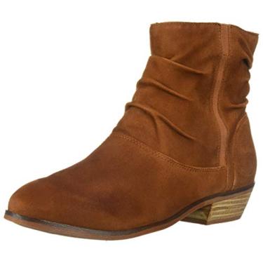 Imagem de SoftWalk Bota feminina Rochelle na altura do tornozelo, Brandy, 7 Narrow