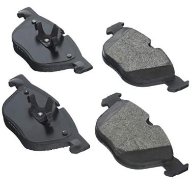 Imagem de BOSCH BE1294 Conjunto de pastilhas de freio a disco semimetálico azul - compatível com BMW X4, X5, X6; FRENTE