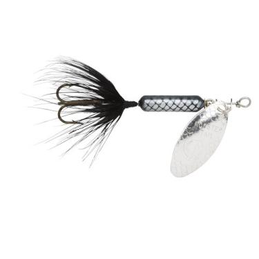 Imagem de Yakima Bait Wordens 214-BL Rotador de cauda de galo em linha, 7,6 cm, 10 g, gancho agudo