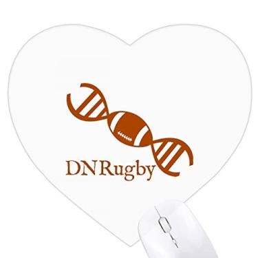Imagem de Mouse pad de borracha com combinação de rúgbi dupla hélice para escritório