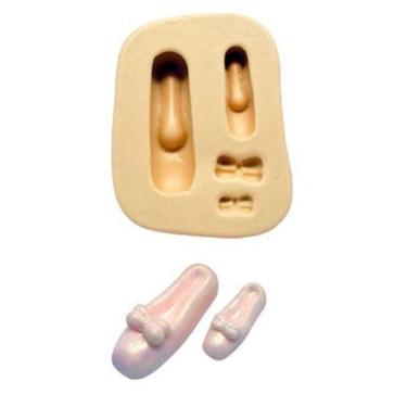 Imagem de Molde De Silicone Ballet, Sapatilhas
