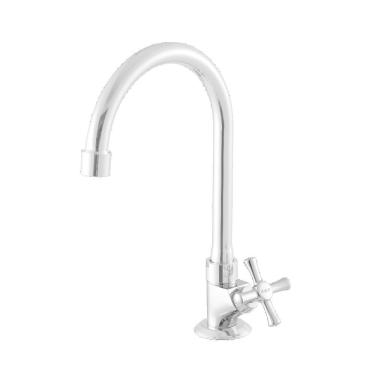 Imagem de Torneira De Mesa Para Lavatório 1188 C24 1/4 Volta Tetra Cro