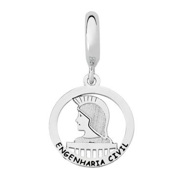 Imagem de Pingente Prata Link Engenharia Civil