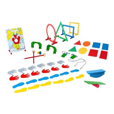 Imagem de Brinquedos Educativos - Linha De Atividade Corporal 52 Peças