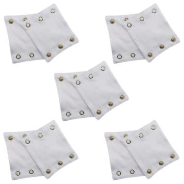 Imagem de Extensor Para Body Kit 10 Und Baby Deluxe 3 botões Branco