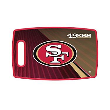 Imagem de Tábua de corte grande da Sports Vault NFL San Francisco 49ers, 36,8 x 22,8 cm