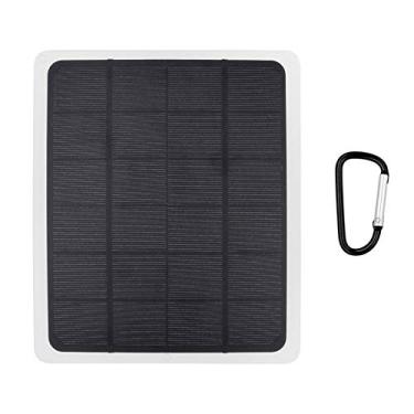 Imagem de Tingpai Carregador solar mono ino de painel solar 20W DC 5V com saída USB e portas tipo C pa acampamento ao ar livre caminhadas viagens