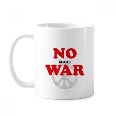 Imagem de Caneca de cerâmica No More War World Love Peace World cerâmica xícara de café porcelana louça
