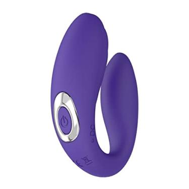 Imagem de Vibrador Sexual Feminino em Forma de U Com 10 velocidades Estimulador de Clitóris & Ponto g Erótico Zatla (Roxo)