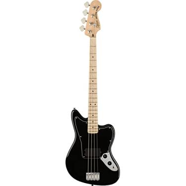 Imagem de Squier Affinity Series Jaguar Bass, preto, Maple Fingerboard