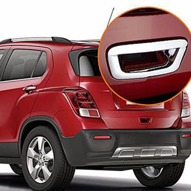 Imagem de JIERS Para Chevrolet Trax Tracker 2014 2015 2016, ABS cromado, porta de porta-malas traseiro, batente de porta, acessórios exteriores do carro