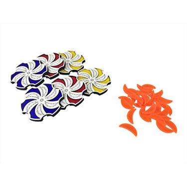 Imagem de BUCANEIROS Kit de Chaves Customizadas para Keyforge (6 Chaves e 30 Ambares) Modelo B