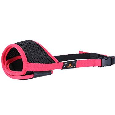 Imagem de Protetor de boca para focinheira para cães Decdeal para proteção contra mordidas, antilatidos, ajustável, para cães pequenos, médios e grandes