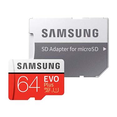Imagem de Cartão Memória MicroSD/Micro SDXC 64GB Evo Plus 100MBs Samsung cADAPT