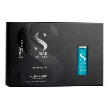 Imagem de Óleo Semi Di Lino Alfaparf Sublime Essential - 12 Unidades