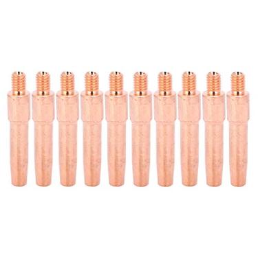 Imagem de 【 】Bocal de soldagem de processo preciso, pontas de contato de soldagem de alta confiabilidade, máquinas de processamento mecânico, aparelhos elétricos para soldagem