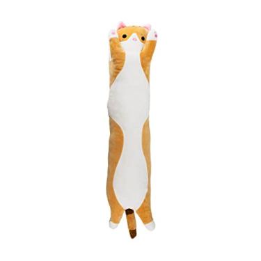 Imagem de Gato De Pelúcia Quero Colo Comprido 65cms (Bege)