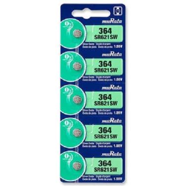 Imagem de Pilhas Para Relogios 364/621 Sony/Murata cartela com 5 un
