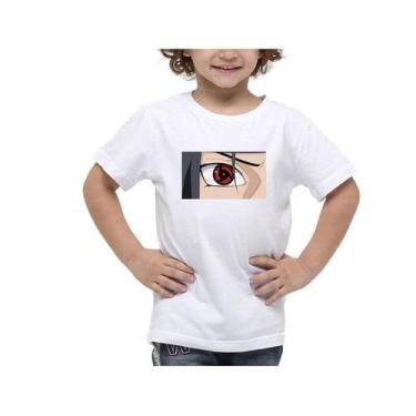 Imagem de Camiseta Infantil Com Estampa Mangekyõ Anime - Gusdan