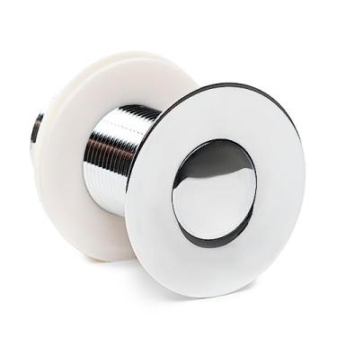 Imagem de Válvula Click 7/8" Inox Ralo Para Cuba Vidro Louça Banheiro