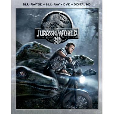 Imagem de Jurassic World 3D (Blu-ray 3D + Blu-ray + DVD + DIGITAL HD)