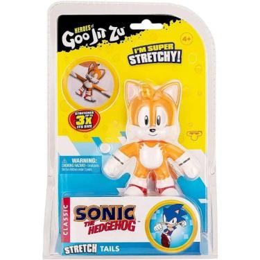 Imagem de Herois Goo JIT ZU Tails Boneco Elastico Sonic SUNNY