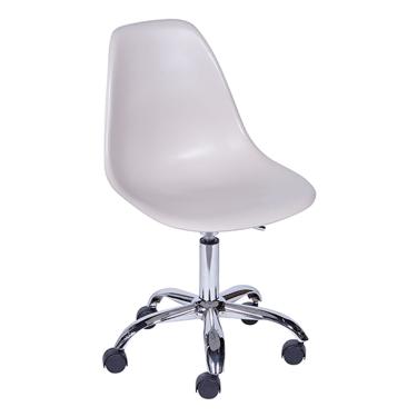 Imagem de Cadeira de Escritório Eames Eiffel Giratória - Bege Acinzentado