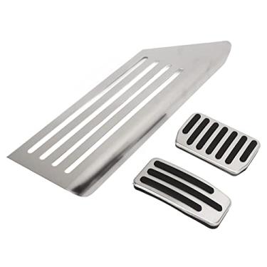 Imagem de Pedal de Acelerador de Carro, Forte Fricção Confortável Pedal de Freio Resistente Ao Envelhecimento para Veículo Com Volante à Esquerda (Modelo A 2021.10 Antes)