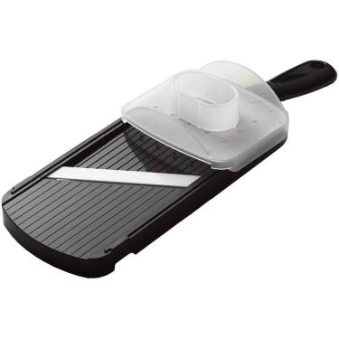 Imagem de Kyocera Advanced Cerâmica Double-edgeed Mandolin Slicer With Guard, Black, 4.6"x12.7"x0.4"