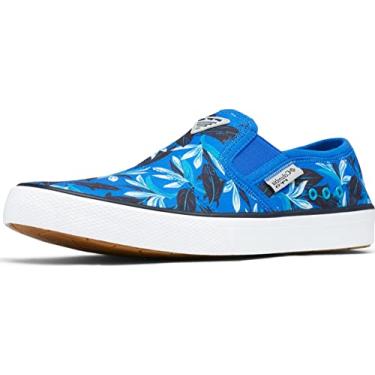 Imagem de Columbia Sapato náutico masculino Slack Tide Slip PFG, Arara azul/azul oceano, 8
