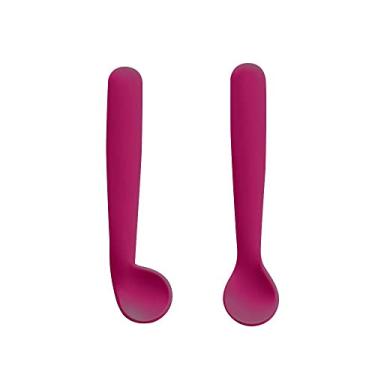 Imagem de Kit Duas Colheres de Silicone First Bites - Rosa - Bb1046