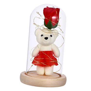 Imagem de IMIKEYA Artesanato 1Pc Lâmpada Imortal Natal Mãe Madeira Kraft