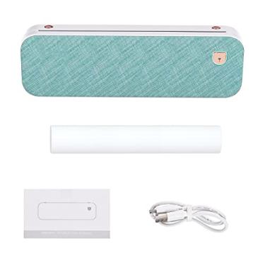 Imagem de Daconovo Original A4 Impressora de papel Transferência térmica direta Impressora sem fio Móvel 210mm Mini impressora fotográfica móvel Conexão USB BT com 1 rolo Suporte de papel térmico 2''/3''/4''