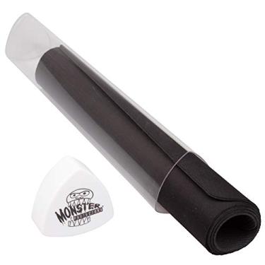 Imagem de Tubo de tapete para jogos Monster TCG (branco) - não rola fora das superfícies - Design fácil de colocar e tirar - Guarde melhor seus tapetes de cartas e RPG - Para Pokemon Yugioh MTG Magic the Gathering DND Dungeons Dragons