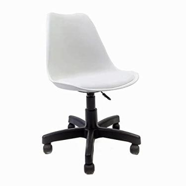 Imagem de CADEIRA SAARINEN OFFICE PRETO CX 1 - PP BRANCO