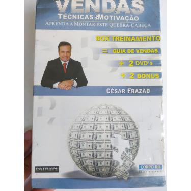 Imagem de cesar frazao vendas tecnica e motivacao dvd