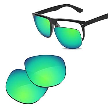 Imagem de Glintbay Lentes de óculos de sol de substituição 100% precisas para Ray-Ban RB4147 60 mm - Espelhado verde polarizado