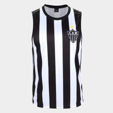 Imagem de Regata Atlético Mineiro Listrada Masculina-Masculino