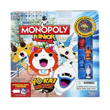 Imagem de Hasbro Gaming B6494 Monopoly Junior: Yo-kai Watch Edition