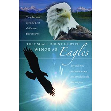 Imagem de Boletim da igreja 27,94 cm - Inspirador - Praise - Wings As Eagles (pacote com 100)