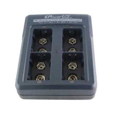 Imagem de Carregador de bateria 9v profissional ipower fc-9v4ln